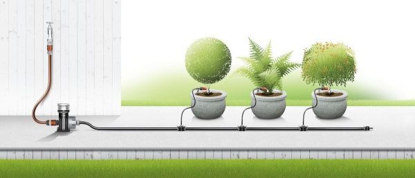 Соединитель Gardena Micro-Drip-System 1/2