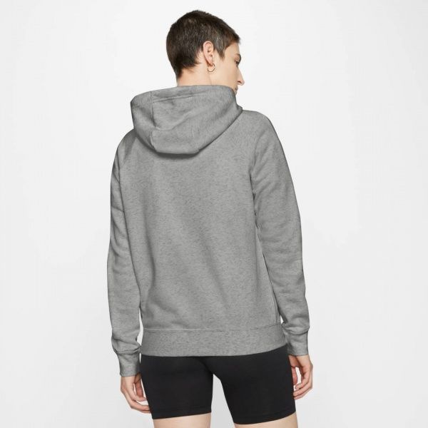 Джемпер Nike W NSW ESSNTL FLC FZ HOODIE BV4122-063 р. L серый