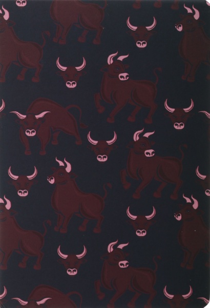 Блокнот Бык 21х14,5 см Mikirei