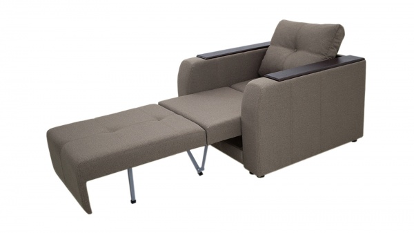 Крісло розкладне Кедр ПЛЕЙН 960х980 мм капучино 