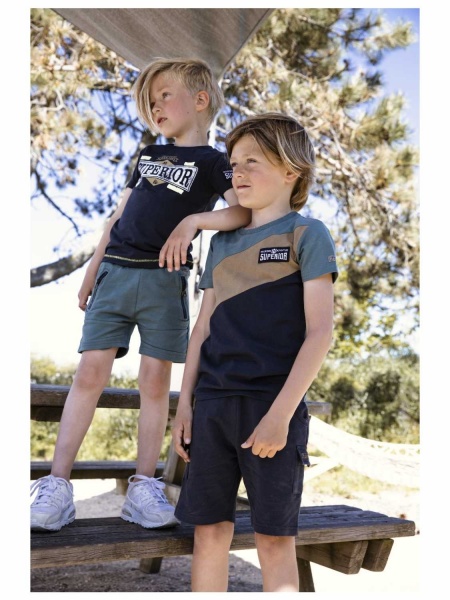 Футболка для хлопчиків DJ Dutchjeans р.146 зелений V42148-45 