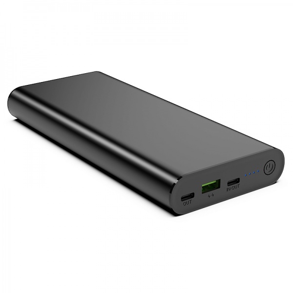 Универсальная мобильная батарея PowerPlant 26800 mAh black (PB930470) 