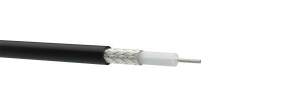 Кабель коаксиальный многожильный Одескабель РК RG-58 C/U 1х0,9 медь 