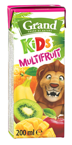 Напиток соковый Grand Мультифрукт 0,2л 