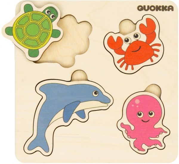 Пазл-вкладиш Quokka 4 Морських жителів 6333903
