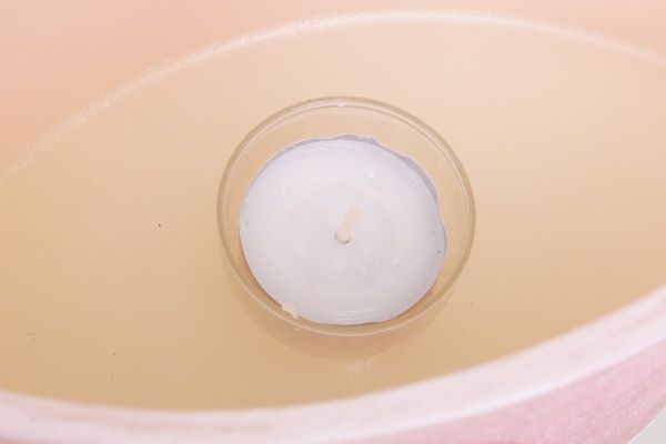 Подсвечник фонарик-лодочка Амур, 28 см, бежевый Pako-If