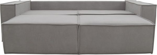 Диван прямой Кедр Торонто серый 2470x1090x850 мм