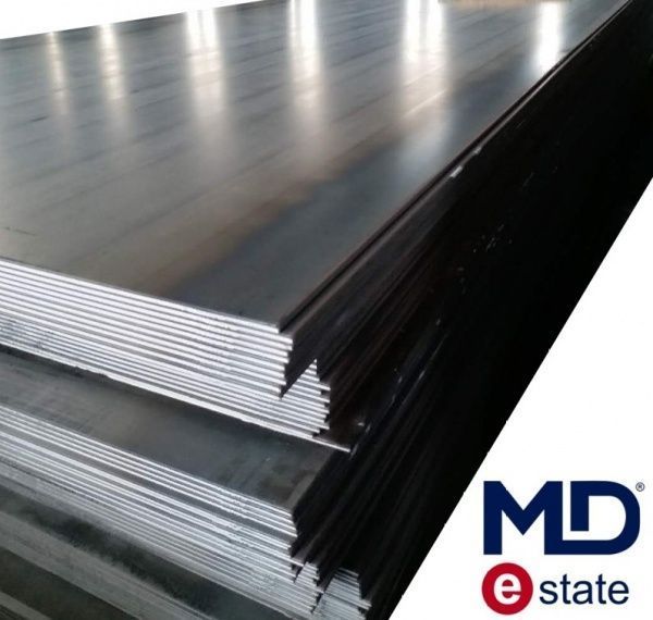 Сталь листова 2500x1250x1 мм ГОСТ 19904-90