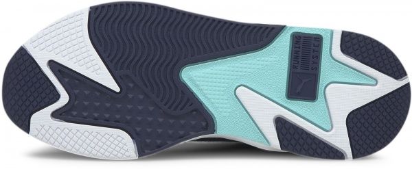 Кроссовки Puma RS-X? Hard Drive 37499102 р.UK 9,5 сине-белый