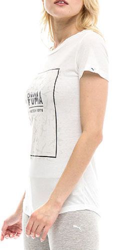 Футболка Puma FUSION Graphic Tee 85010702 XS білий