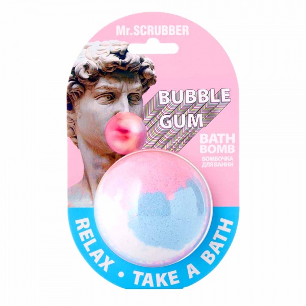 Бомбочка для ванны Mr.SCRUBBER Bubble Gum