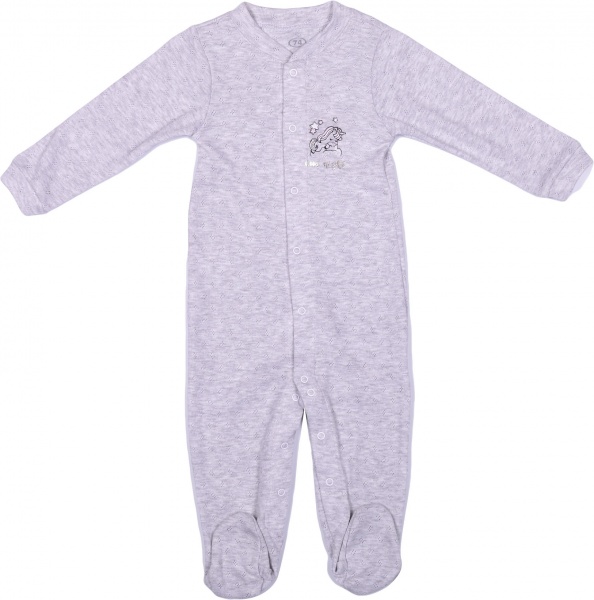 Чоловічок для дівчинки ясельний 382-1020 р.80 сірий 