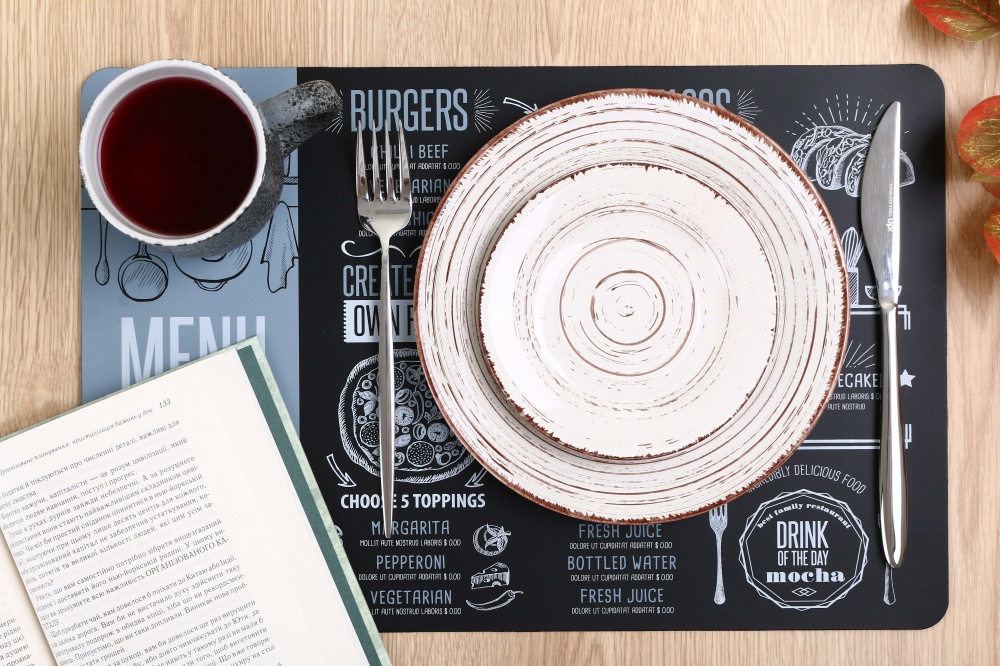 Коврик для сервировки Flamberg Silver 43,5х28,5 см