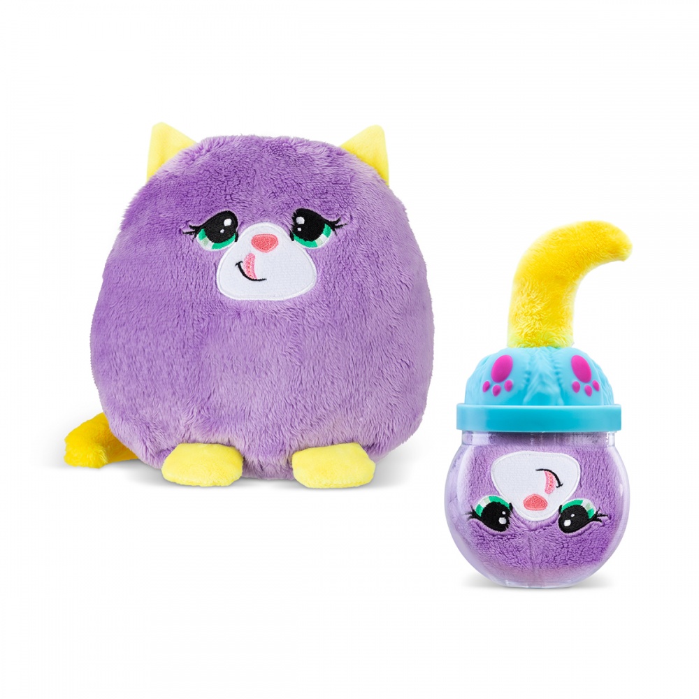 М'яка іграшка Misfittens Кошеня в акваріумі 20 см різнокольоровий 03945(W2)