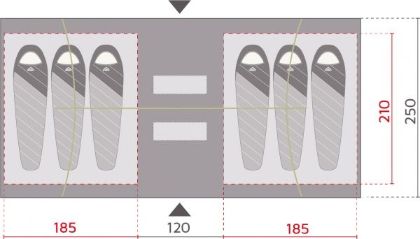 Палатка McKinley Family 30.6 289485-900287