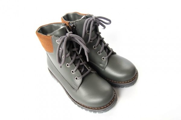 Ботинки Мальви р.33 серый Ш-336 