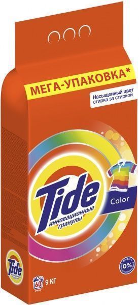 Пральний порошок для машинного прання Tide Color 9 кг