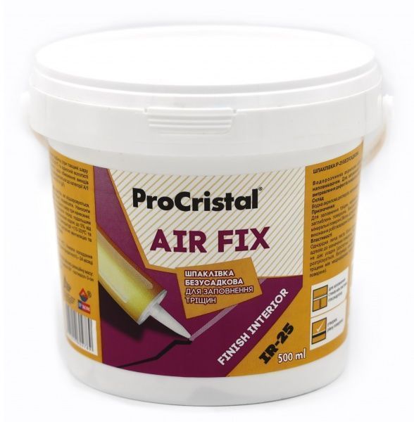 Шпаклевка ProCristal ИР-25 безусадочная 500 мл