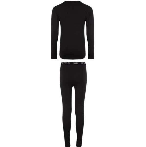 Комплект термобелья McKinley SET Dustin/Dylan jrs 294551-057 140 черный