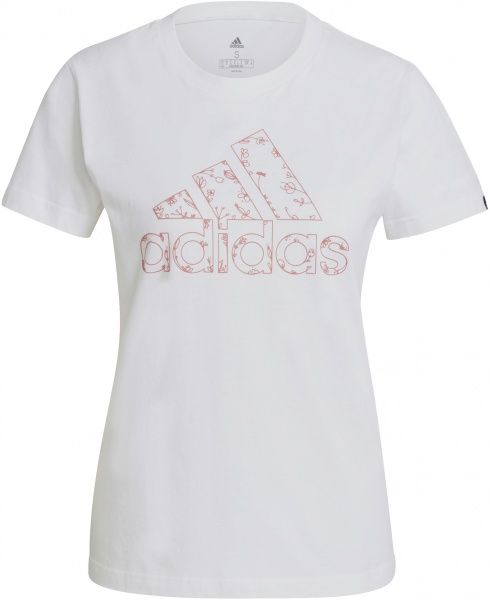 Футболка Adidas W OUTLFLORAL GT GL1031 XL белый