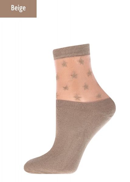 Шкарпетки жіночі Giulia WSM-006 р. 36-38 бежевий 