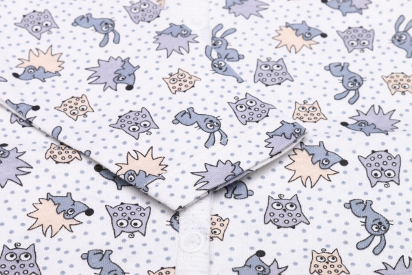 Комбінезон ясельний унісекс Фламінго р.68 в асортименті 572-130 