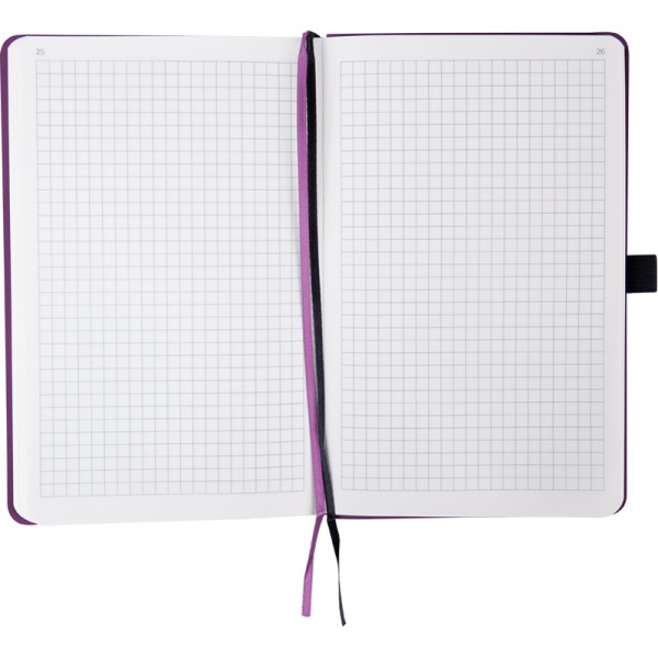 Щоденник напівдатований Partner Soft Ukrainian фіолетовий Axent A5 2023