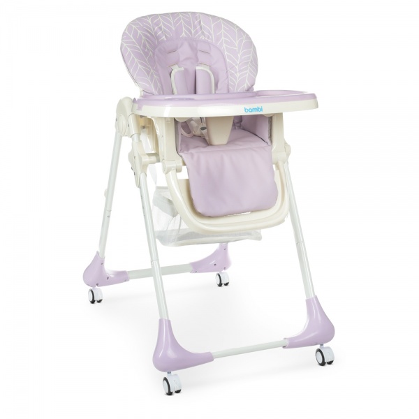 Стульчик для кормления Bambi M 3233L Lilac светло-фиолетовый
