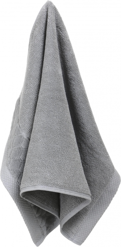 Рушник махровий VELOUR CELLS 33x50 см сірий La Nuit