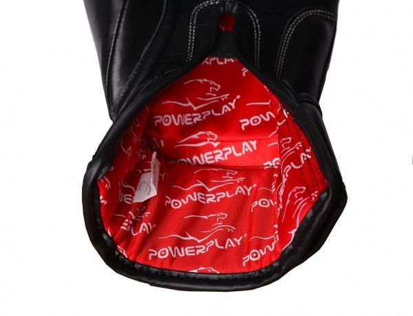 Боксерские перчатки PowerPlay р. 12 12oz PP_3014 черный