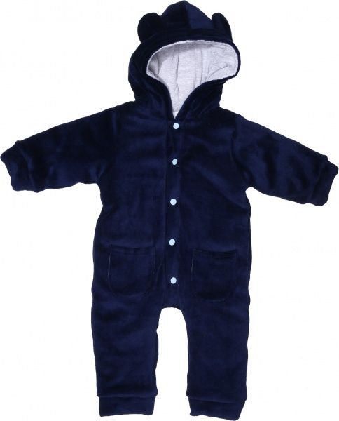 Комбінезон Bambinelli на підкладці утеплений р.68 темно-синій 