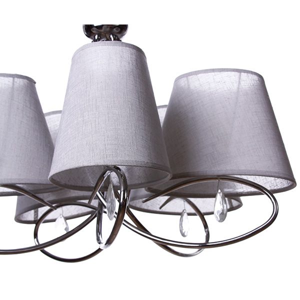 Люстра подвесная ALFA SIENA 5xE14 шоколадный 