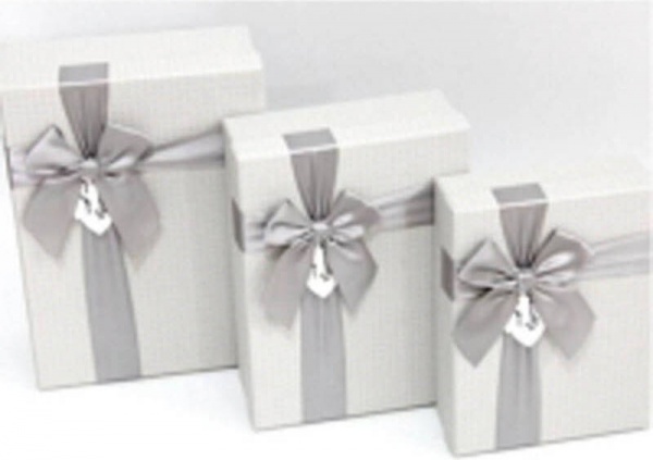 Коробка подарункова UFO Grey A131015 26х19х8 см