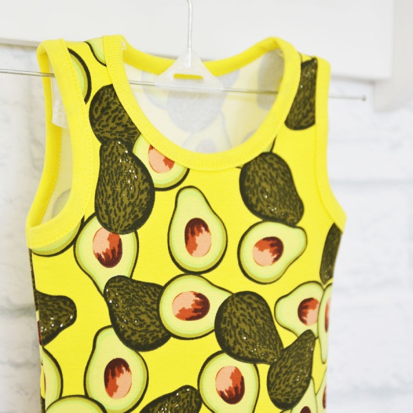 Боди детское унисекс Blanka Авокадик р.74 зеленый 12912 