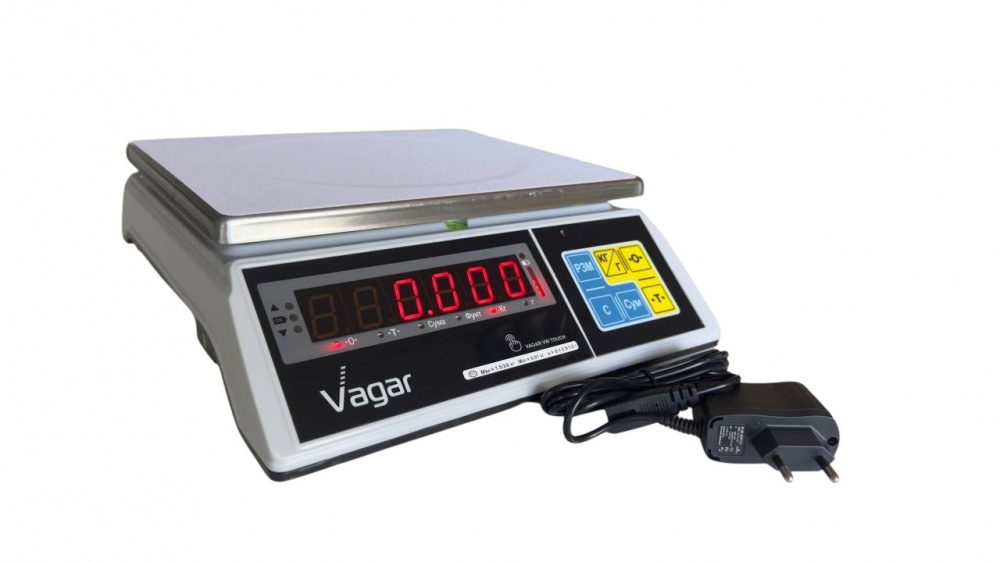 Весы фасовочные VAGAR VW TOUCH (6/15/30, LED)