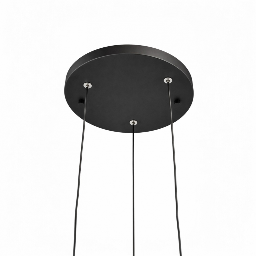 Люстра подвесная LIGHT SET DUSHA MS241-D3 3x12 Вт GX53 черный/молочный