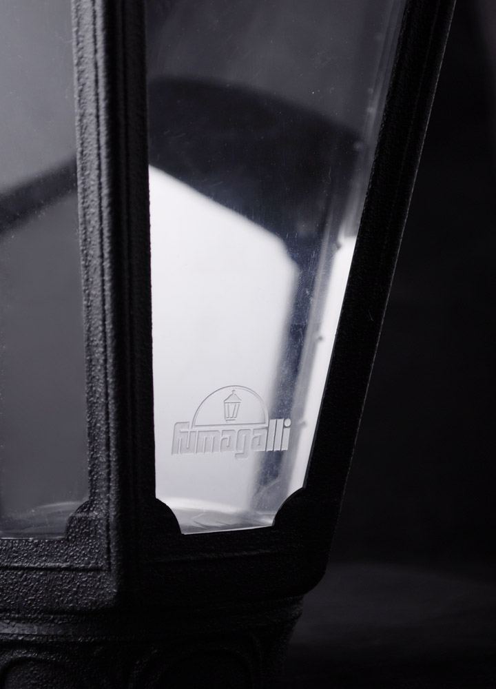 Светильник уличный настенный FUMAGALLI Iesse Smart Pack Clear E27 12 Вт IP55 черный