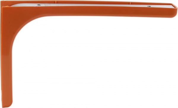 Кронштейн DC монтажный металлический с пластиковой накладкой 240 мм вишня