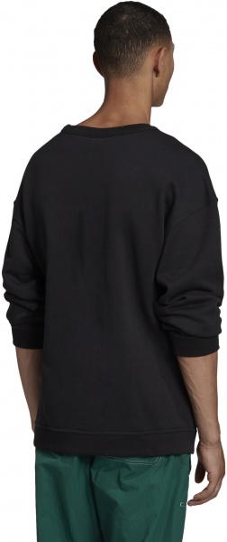 Свитшот Adidas SILICON CREW GN3293 р. 2XL черный