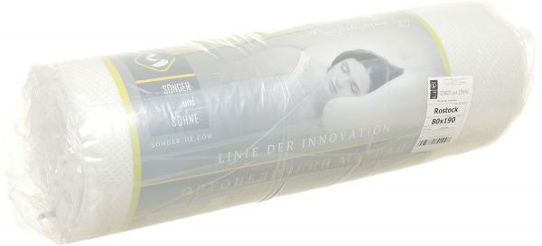 Мини-матрас Rostock скрученный Songer und Sohne 80x190 см