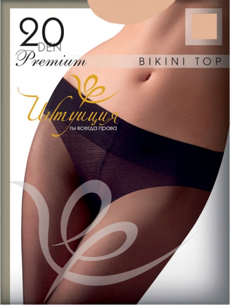 Колготки Интуиция Bikini top 3 телесный