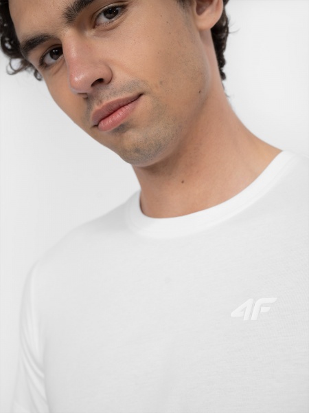 Футболка 4F TSHIRT 4FMM00TTSHM706-10S р.L білий