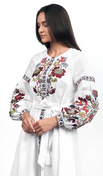 Сукня Едельвіка білий р. 54 301-20/09 