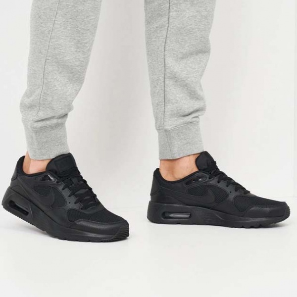 Кроссовки Nike NIKE AIR MAX SC CW4555-003 р.40,5 черный