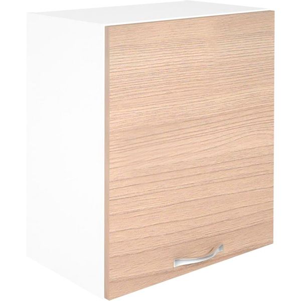 Шкаф верхний МС Варшава В 50/60/30 ясень шимо светлый Грейд