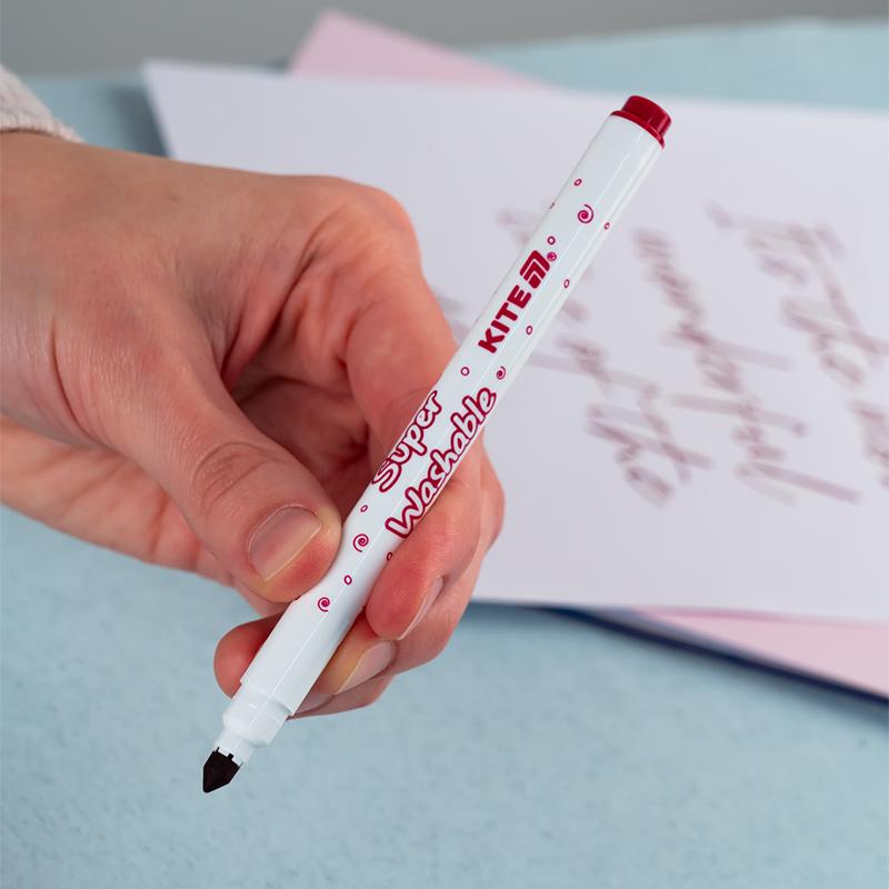 Набор фломастеров Creative Superwashable 24 шт. K-1153 KITE