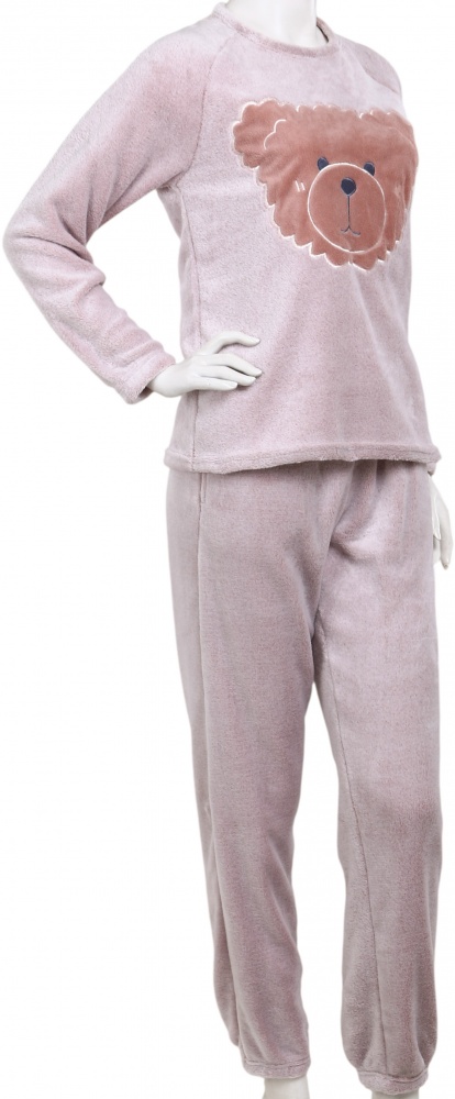 Костюм домашній жіночий La Nuit Home Hearts р. L рожевий