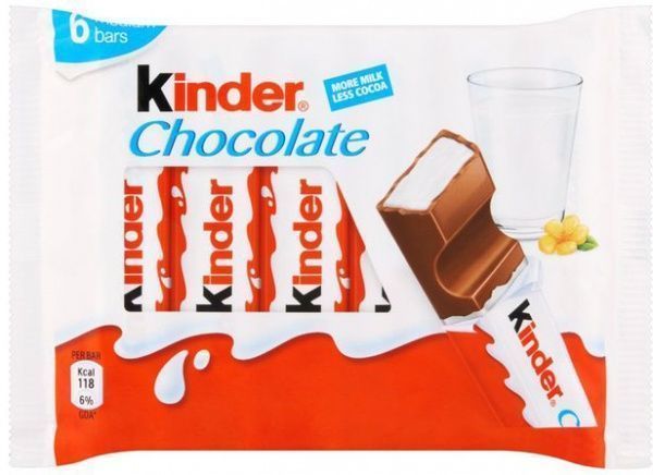 Батончик Kinder MAXI 6 порций 126 г (0000080310167) 