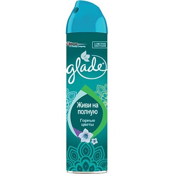 Освежитель воздуха Glade Горные цветы 300 мл