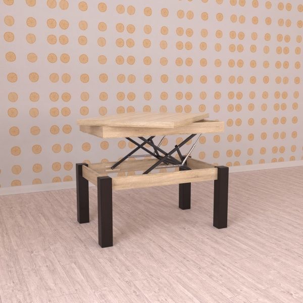 Стіл-трансформер Art in Head Батерфляй дуб сонома/венге Print 590 